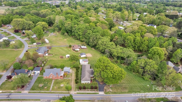 aerial view