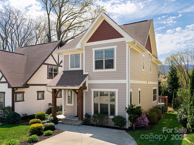 19 Tudor Way, Black Mountain, NC 28711 - view of front of house featuring roof with shingles