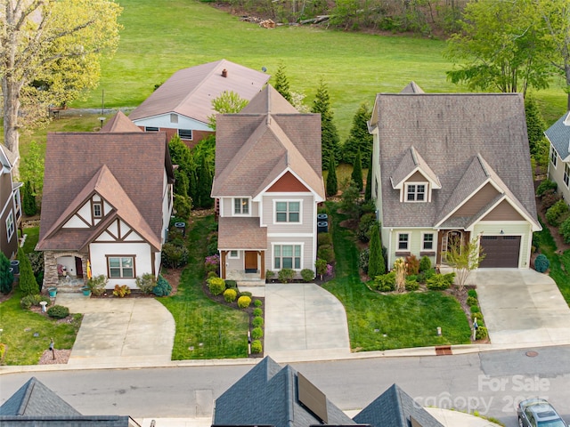 19 Tudor Way, Black Mountain, NC 28711 - aerial view of residential area