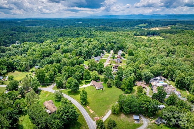 4897 Calico Rd, Lenoir, NC 28645 - drone / aerial view of a heavily wooded area