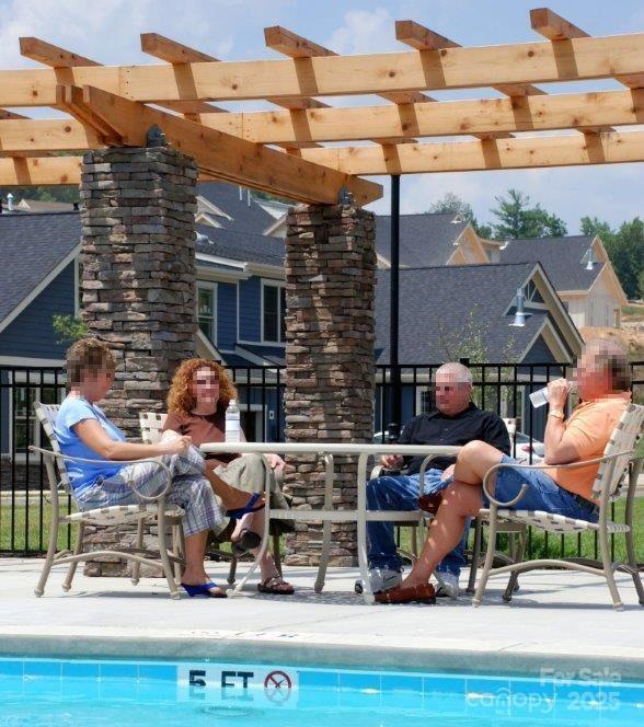 20 Brookstone Pl, Candler, NC 28715 - community pool featuring a pergola