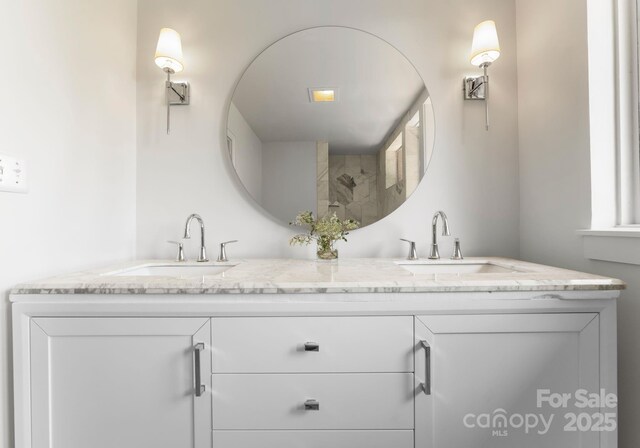 916 E Park Dr, Lincolnton, NC 28092 - full bath with double vanity
