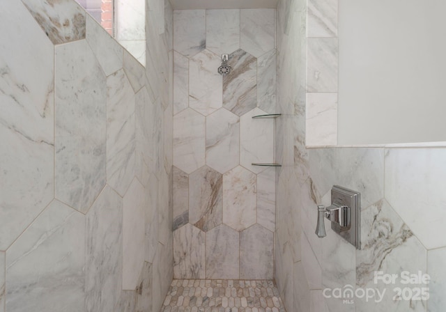 916 E Park Dr, Lincolnton, NC 28092 - bathroom with tiled shower