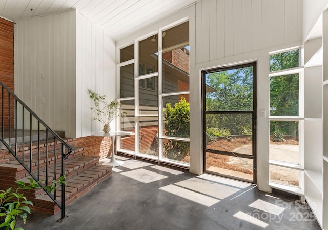 916 E Park Dr, Lincolnton, NC 28092 - view of unfurnished sunroom