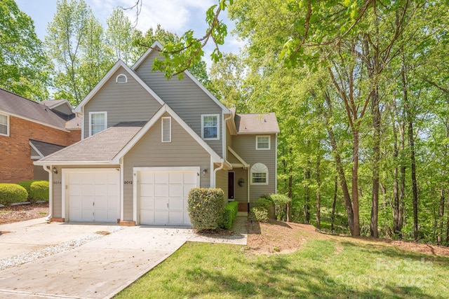 9012 Saint Thomas Ln, Charlotte, NC 28277 - traditional-style house featuring driveway and a front lawn