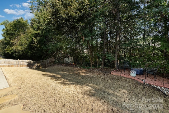 9904 Rocky Ford Club Rd, Charlotte, NC 28269 - view of yard featuring fence and a patio