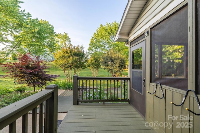 3 Kensington Ct, Granite Falls, NC 28630 - view of wooden deck