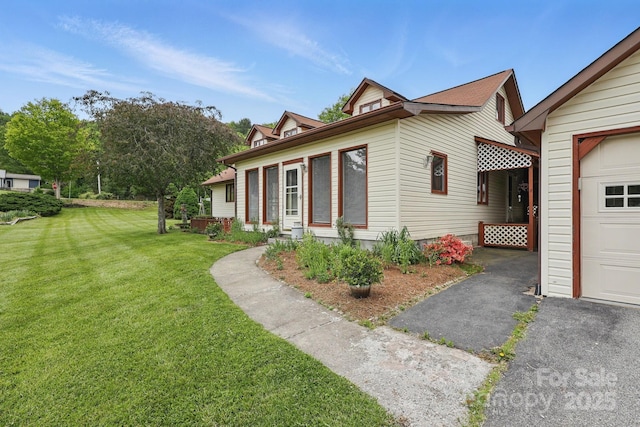137 Clint Lewis Rd, Boone, NC 28607 - view of home's exterior featuring a lawn