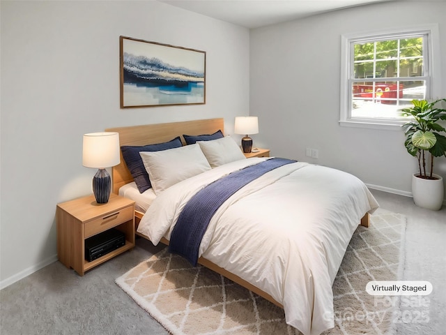 8026 Regent Park Ln, Charlotte, NC 28210 - carpeted bedroom with baseboards