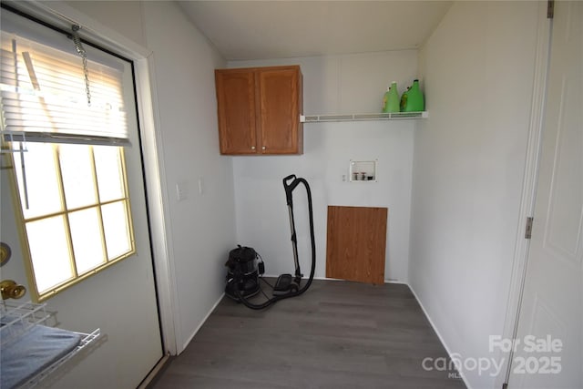 234 Olin Loop, Olin, NC 28660 - laundry area featuring hookup for a washing machine and wood finished floors