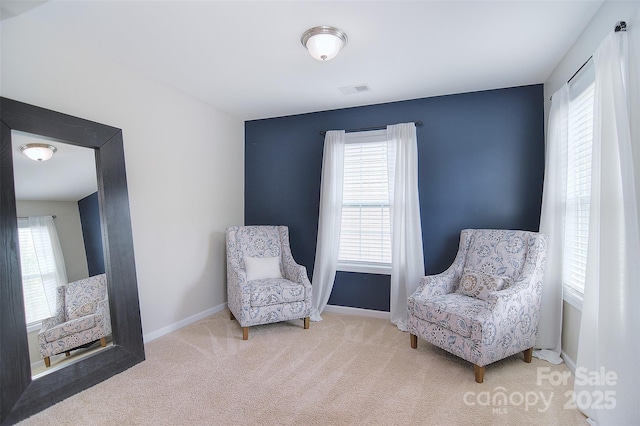2014 Burton Point Ct, Waxhaw, NC 28173 - living area with carpet flooring and baseboards