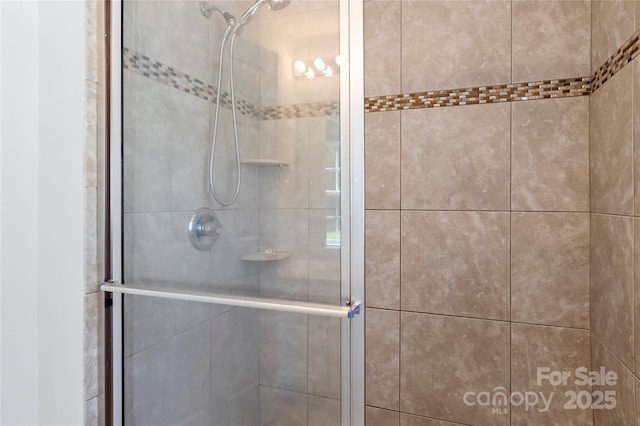 full bath with a stall shower