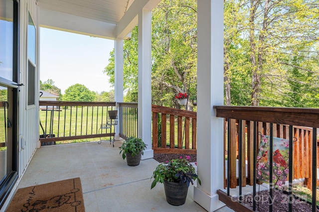 3121 Suffolk Dr, Shelby, NC 28152 - view of porch