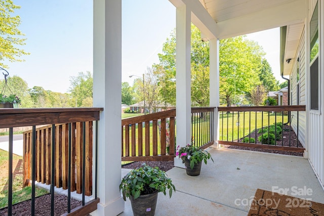 3121 Suffolk Dr, Shelby, NC 28152 - view of covered porch