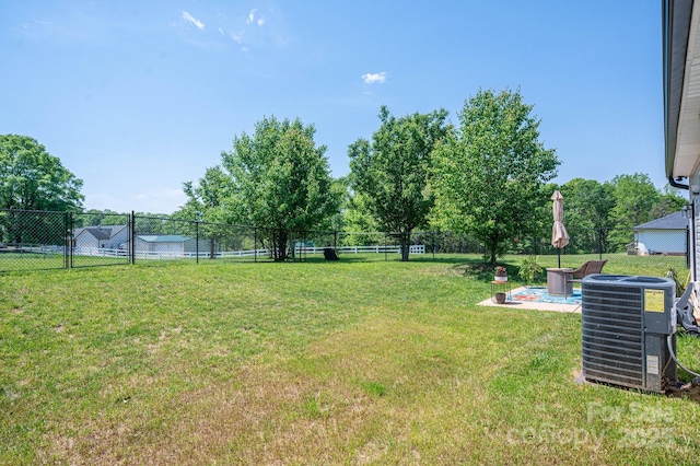 3121 Suffolk Dr, Shelby, NC 28152 - view of yard with central air condition unit