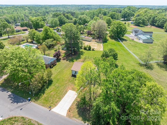 3121 Suffolk Dr, Shelby, NC 28152 - aerial view of a forest