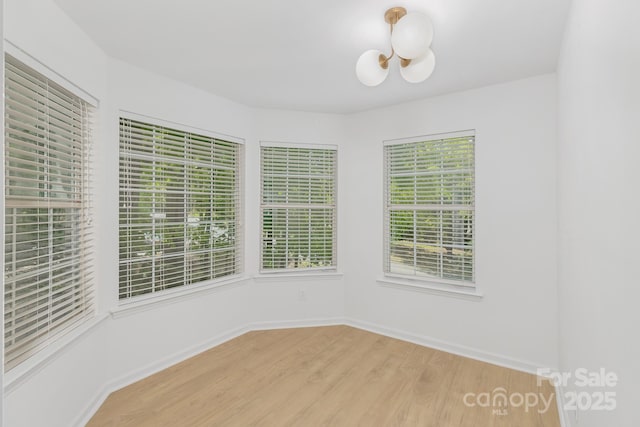 6523 Clavell Ln Unit I, Charlotte, NC 28210 - unfurnished room featuring baseboards and wood finished floors