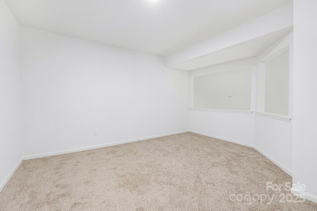 6523 Clavell Ln Unit I, Charlotte, NC 28210 - empty room with baseboards and carpet flooring