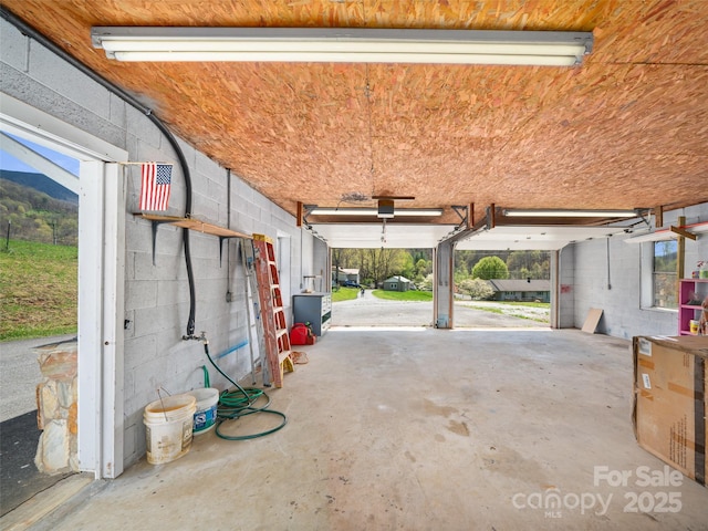173 Odoms Chapel Rd, Bakersville, NC 28705 - view of garage