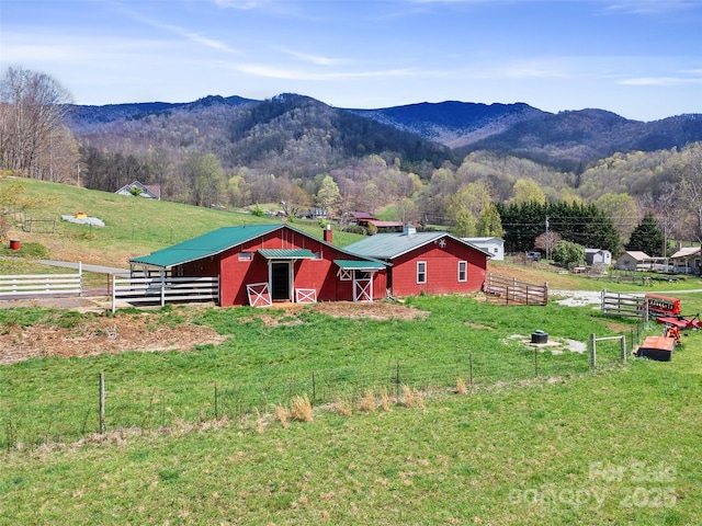 173 Odoms Chapel Rd, Bakersville, NC 28705 - property view of mountains with a rural view