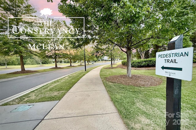504 Gardenbrook Trl, Belmont, NC 28012 - view of asphalt street with sidewalks