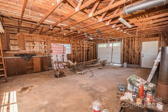 451 S Strand Dr, Norwood, NC 28128 - garage with a garage door opener