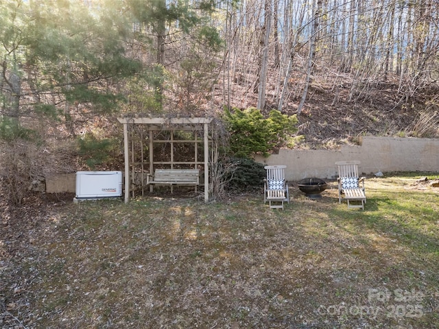 view of yard