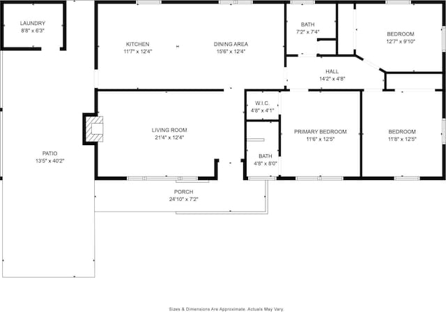 1307 Armstrong Rd, Belmont, NC 28012 - floor plan / room layout