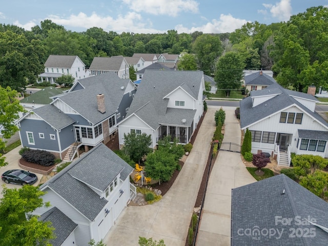 365 Delburg St, Davidson, NC 28036 - aerial view of residential area