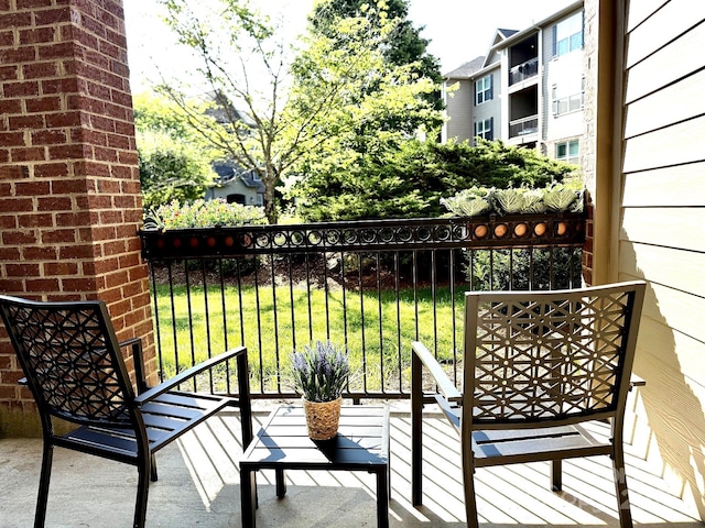 291 Brickton Village Cir Unit 106, Fletcher, NC 28732 - view of balcony
