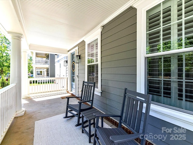 3057 Drummond Ave, Indian Land, SC 29707 - view of patio with covered porch