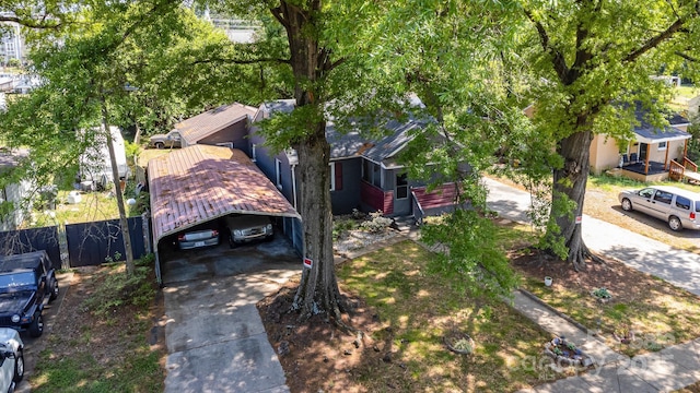3919 Sarah Dr Unit 14, Charlotte, NC 28217 - birds eye view of property