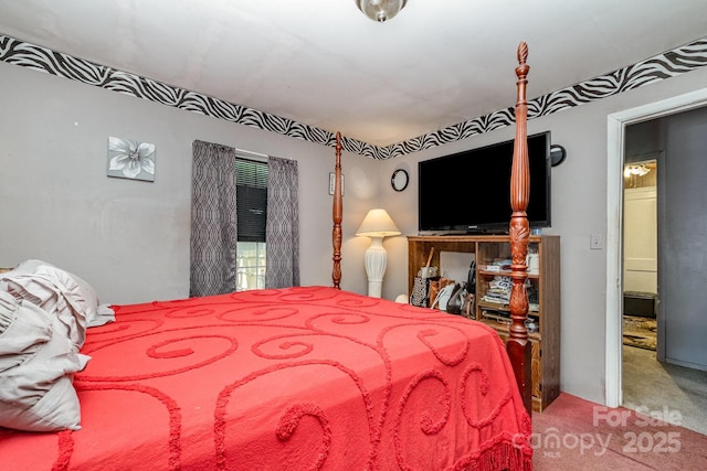 3919 Sarah Dr Unit 14, Charlotte, NC 28217 - bedroom with carpet floors