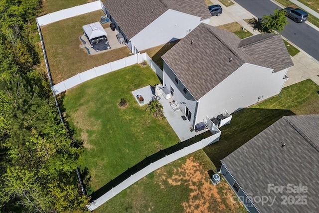 drone / aerial view