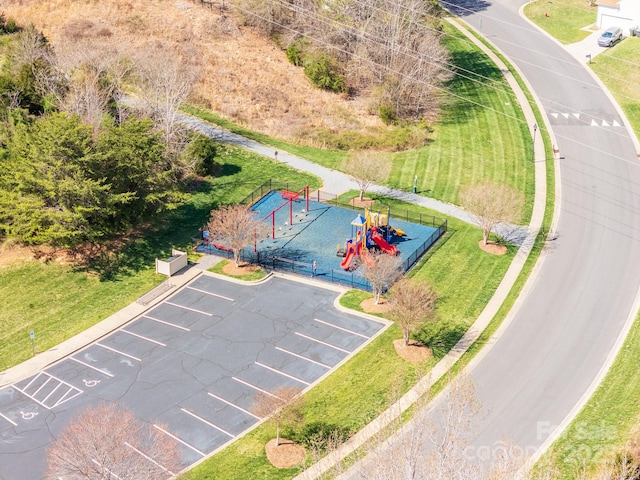 drone / aerial view