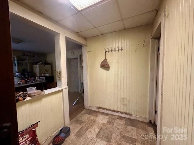 6000 S Main St, Salisbury, NC 28147 - hall with a paneled ceiling