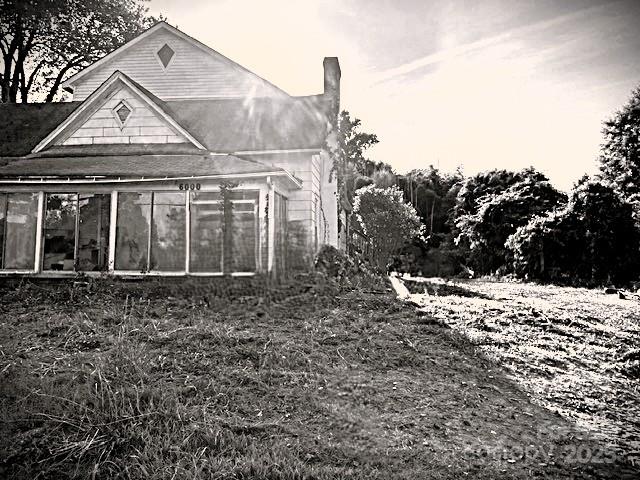 6000 S Main St, Salisbury, NC 28147 - back of house with a sunroom