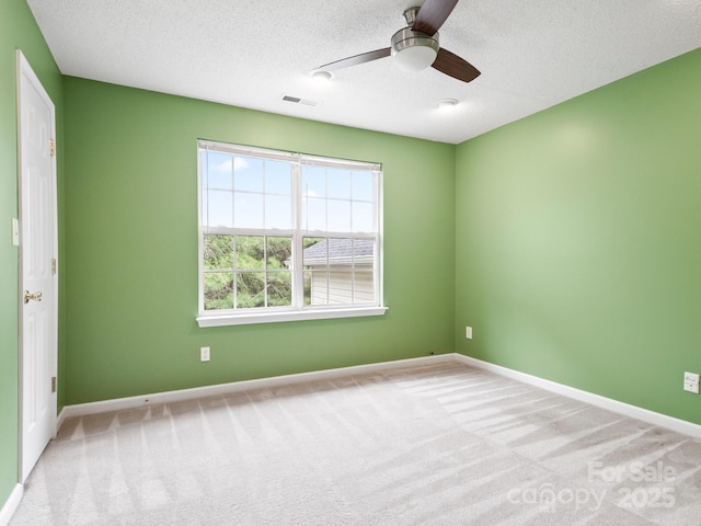 106 Thistle Tree Way, Weaverville, NC 28787 - unfurnished room with carpet, a ceiling fan, a textured ceiling, and baseboards
