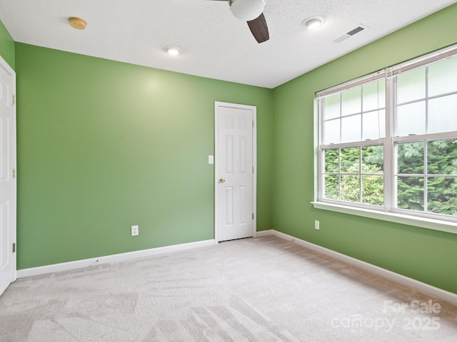 106 Thistle Tree Way, Weaverville, NC 28787 - unfurnished room featuring a smoke detector, a ceiling fan, carpet, baseboards, and a textured ceiling