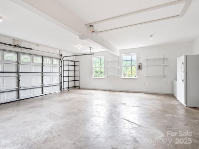 106 Thistle Tree Way, Weaverville, NC 28787 - garage with freestanding refrigerator