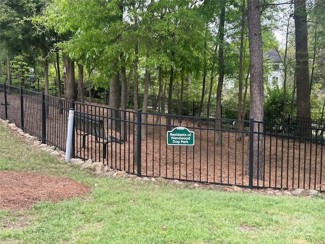604 Tudor Park Way, Charlotte, NC 28211 - view of gate featuring fence