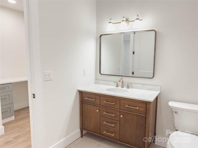 1123 Fern Hill Rd, Mooresville, NC 28117 - bathroom with vanity and toilet