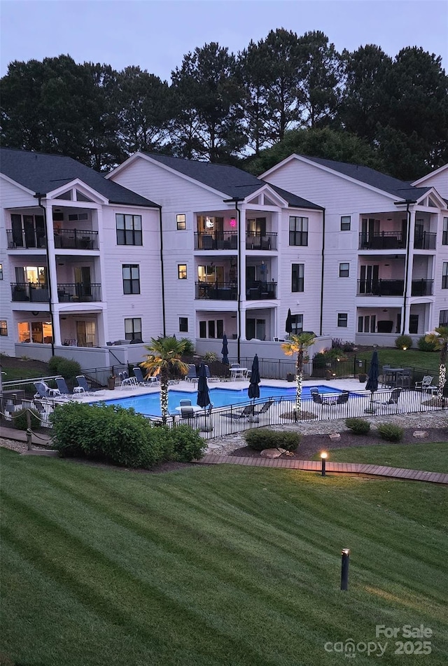 17810 Half Moon Ln Unit L, Cornelius, NC 28031 - view of property featuring a community pool
