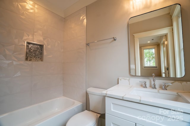 724 Ideal Way, Charlotte, NC 28203 - bathroom featuring vanity and shower / washtub combination