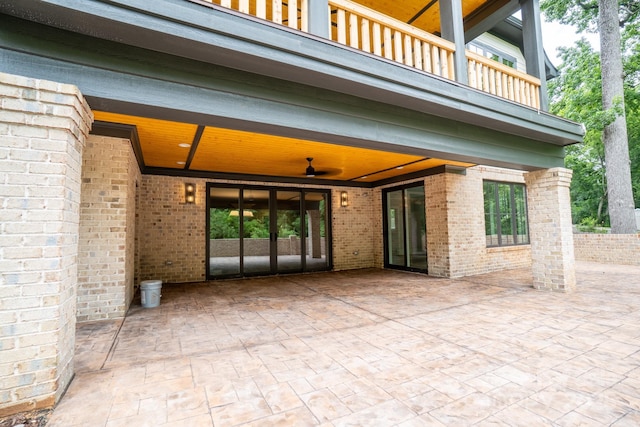 724 Ideal Way, Charlotte, NC 28203 - patio / terrace featuring a patio area and a ceiling fan