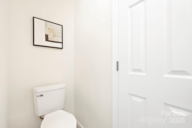 bathroom with toilet