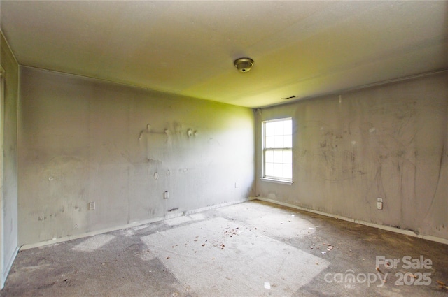 view of empty room
