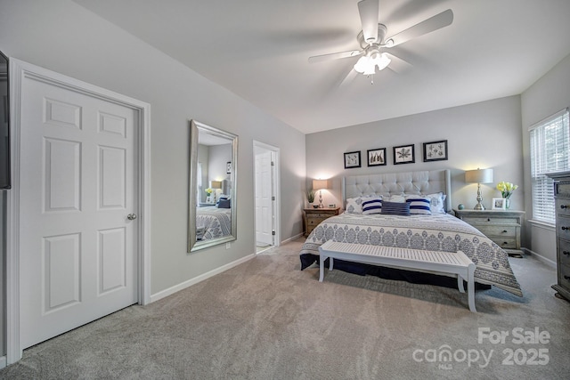 7123 Meyer Rd, Fort Mill, SC 29715 - carpeted bedroom featuring baseboards and a ceiling fan
