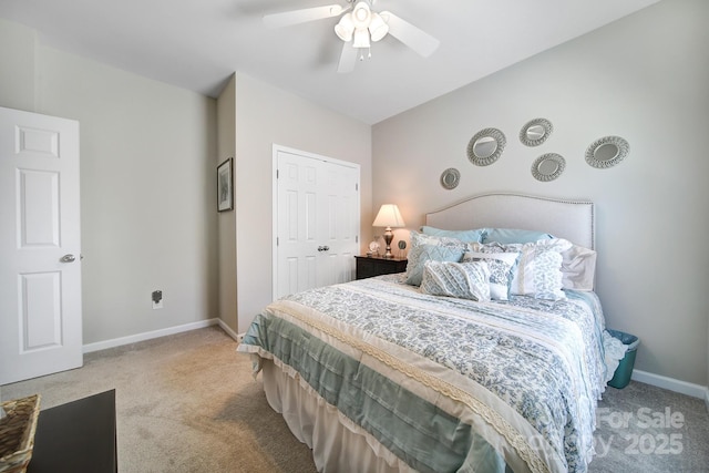 7123 Meyer Rd, Fort Mill, SC 29715 - carpeted bedroom with a ceiling fan and baseboards