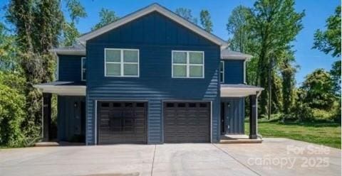 823 31st St SW, Hickory, NC 28602 - view of front of house featuring an attached garage and concrete driveway